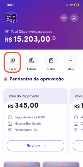 Sacar